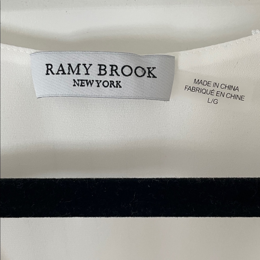 Ramy Brook White Ruffle Dress - Picture 3 of 14